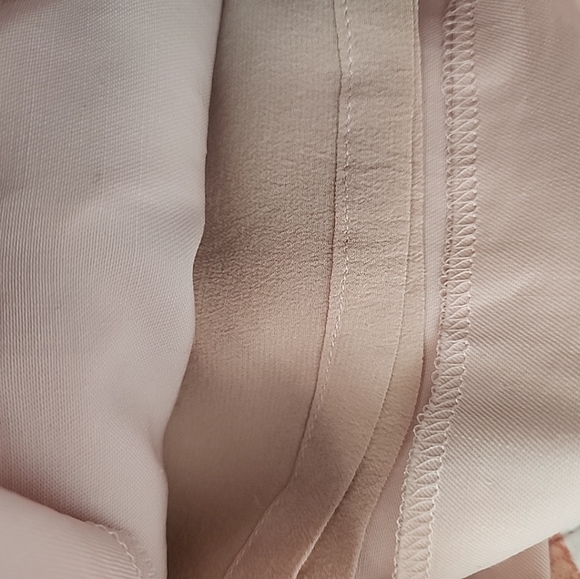 Stella McCartney blush pink pants sz 40 wool silk lined, slight crop - Picture 9 of 9